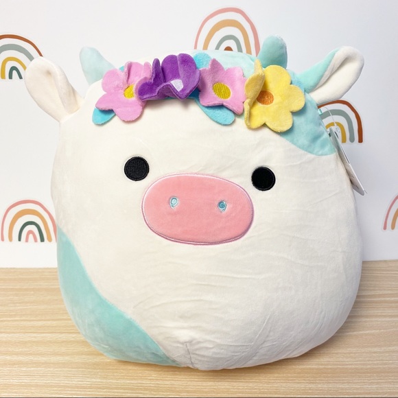 Squishmallows Other - Squishmallow Belana the Cow 14 inch NWT